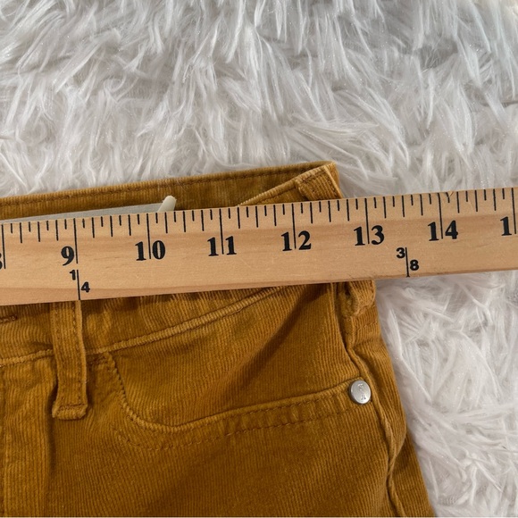 Anthropologie Pilcro Womens Velvet Feel Jeans Size 25 Marigold Skinny - Picture 6 of 10